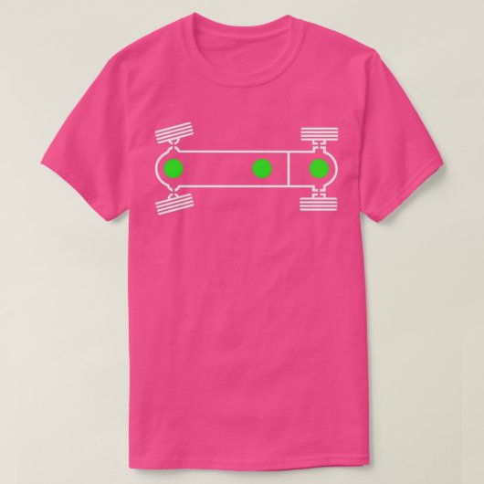 T-shirt Illustration cool Vanagon T3 Syncro DiffLock Bulli (Design devant)