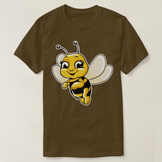 T-shirt Illustration d'abeille (Design devant)