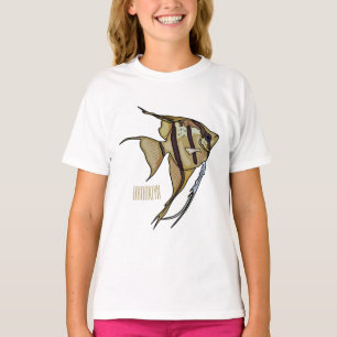 T-shirt Illustration d'angelfish