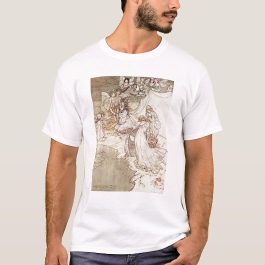T-shirt Illustration d'Arthur Rackham | pour un conte de (Devant)