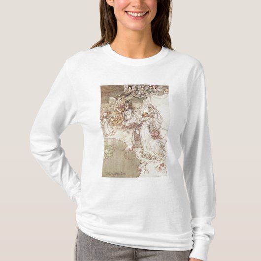 T-shirt Illustration d'Arthur Rackham | pour un conte de (Devant)
