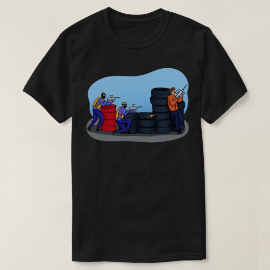 T-shirt Illustration de bal (Design devant)