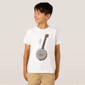 T-shirt Illustration de Banjo (Devant entier)