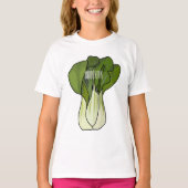 T-shirt Illustration de Bok choy (Devant)