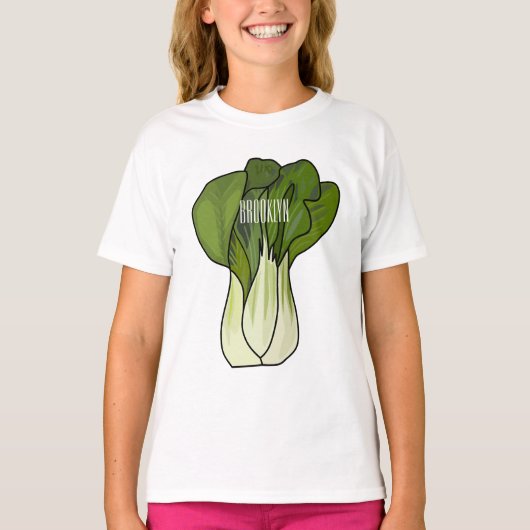 T-shirt Illustration de Bok choy (Devant)