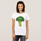 T-shirt Illustration de Broccoli (Devant entier)