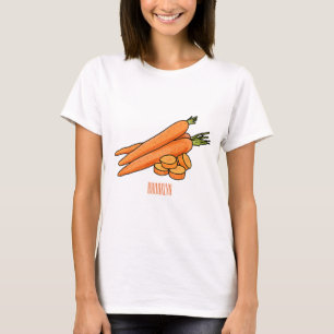 T-shirt Illustration de carotte