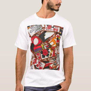 T-shirt Illustration de cartes japonaises (Diverses)