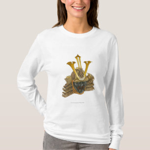 T-shirt Illustration de casque samouraï du 16ème siècle