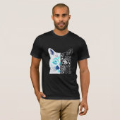 T-shirt illustration de chat (Devant entier)