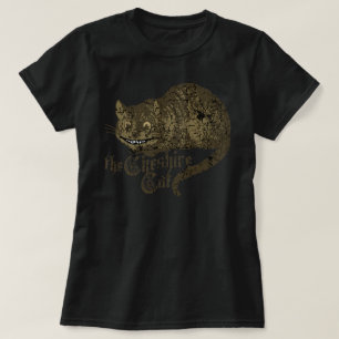 T-shirt Illustration de chat Cheshire vintage