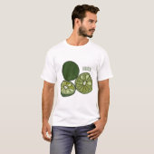 T-shirt Illustration de chaux Kaffir (Devant entier)