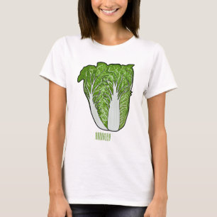 T-shirt Illustration de chou chinois