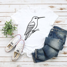 Illustration de colibri en ligne – Dessin d'oiseau