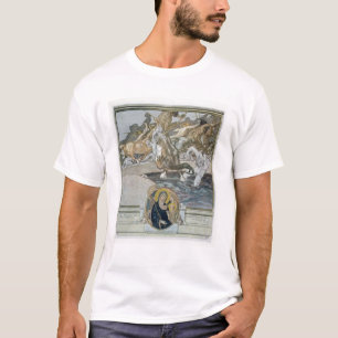 T-shirt Illustration de Comedy divin de Dante '