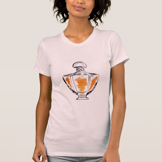 T-shirt Illustration de couleur pour aquarelle de mode de (Devant)