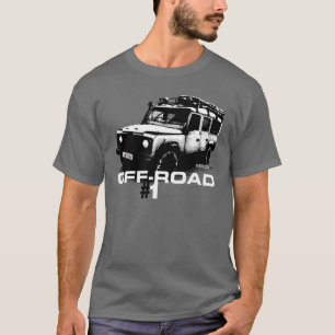 T-shirt Illustration de défenseur de Land Rover