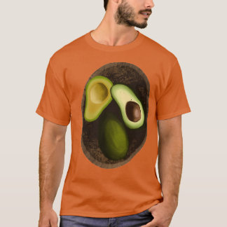 T-shirt Illustration de design amateur Avocado