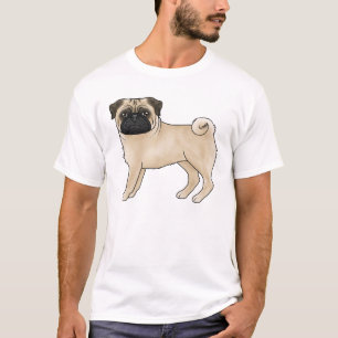 T-shirt Illustration de dessin animé mignon représentant u