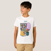 T-shirt Illustration de dessin de bonbon (Devant entier)