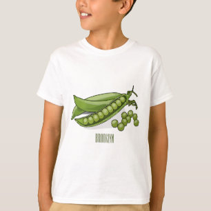 T-shirt Illustration de dessin de pois