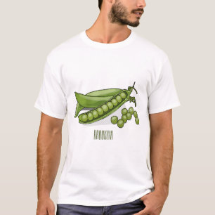 T-shirt Illustration de dessin de pois