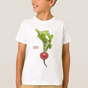 T-shirt Illustration de dessin Radish