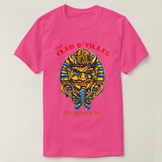 T-shirt Illustration de Devil Pharaon (Design devant)