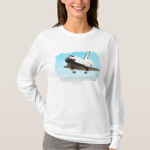 T-shirt Illustration de Digitals de navette spatiale