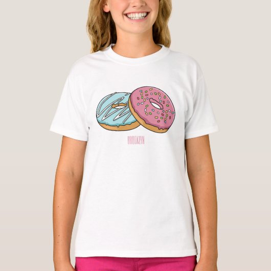 T-shirt Illustration de Donut (Devant)