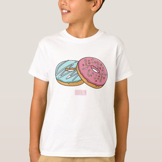 T-shirt Illustration de Donut (Devant)