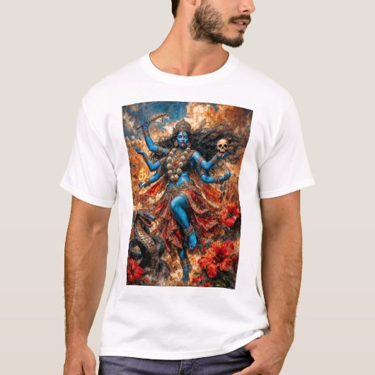 T-shirt Illustration de fantasy de Kali Ma (Devant)