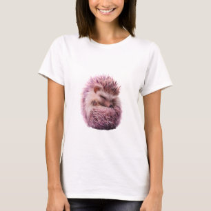 T-shirt Illustration de femmes au hérisson de lavande endo