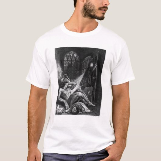 T-shirt Illustration de 'Frankenstein (Devant)