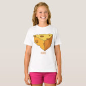 T-shirt Illustration de fromage (Devant entier)