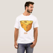 T-shirt Illustration de fromage (Devant entier)