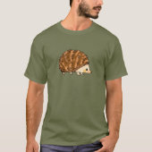 T-shirt Illustration de hérisson de dessin mignon (Devant)