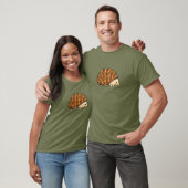 T-shirt Illustration de hérisson de dessin mignon (Unisexe)