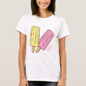 T-shirt Illustration de Ice pop (Devant)