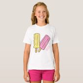 T-shirt Illustration de Ice pop (Devant entier)