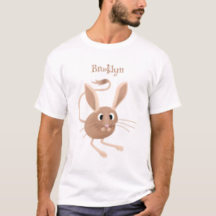 T-shirt Illustration de jerboa aux longues oreilles