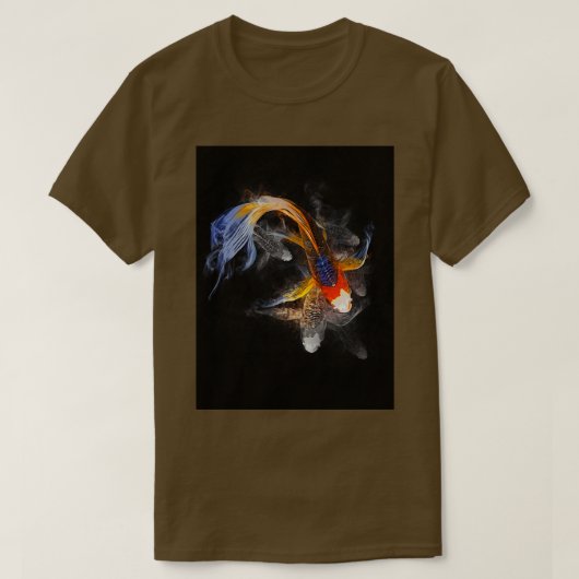 T-shirt Illustration de Koi Fish (Design devant)