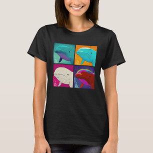 T-shirt Illustration de la baleine de Beluga Hommes animau