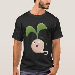 T-shirt Illustration de la caricature de la gerbe de grain