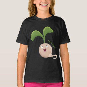 T-shirt Illustration de la caricature de la gerbe de grain