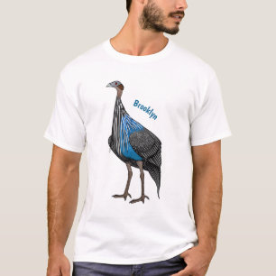 T-shirt Illustration de la caricature de la vautour