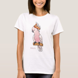 T-shirt Illustration de la caricature de l'oiseau de cobay
