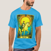 T-shirt Illustration de la carte Tarot, Le Soleil (Devant)