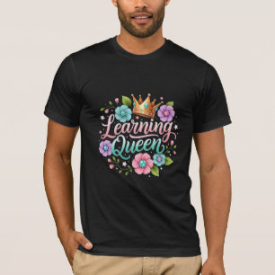 T-shirt Illustration de la Couronne Florale de la Reine de