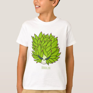 T-shirt Illustration de la feuille de limon